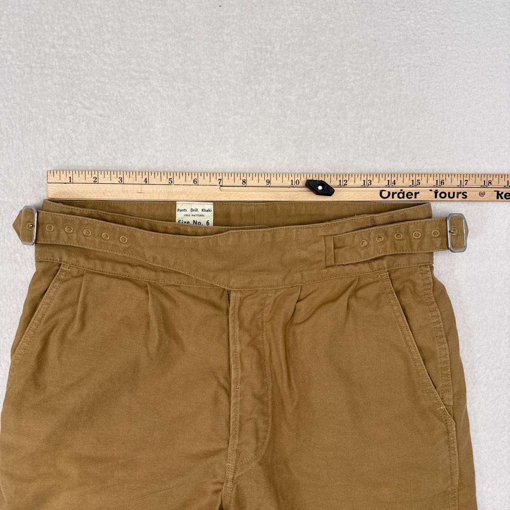 Vintage Non Stock Mfg. Co British Army Gurkha Shorts Size 32 Khaki UK Military - Picture 6 of 7